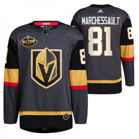 Miehille NHL Vegas Golden Knights Pelipaita Jonathan Marchessault 81 2022 NHL All-Star Musta Authentic